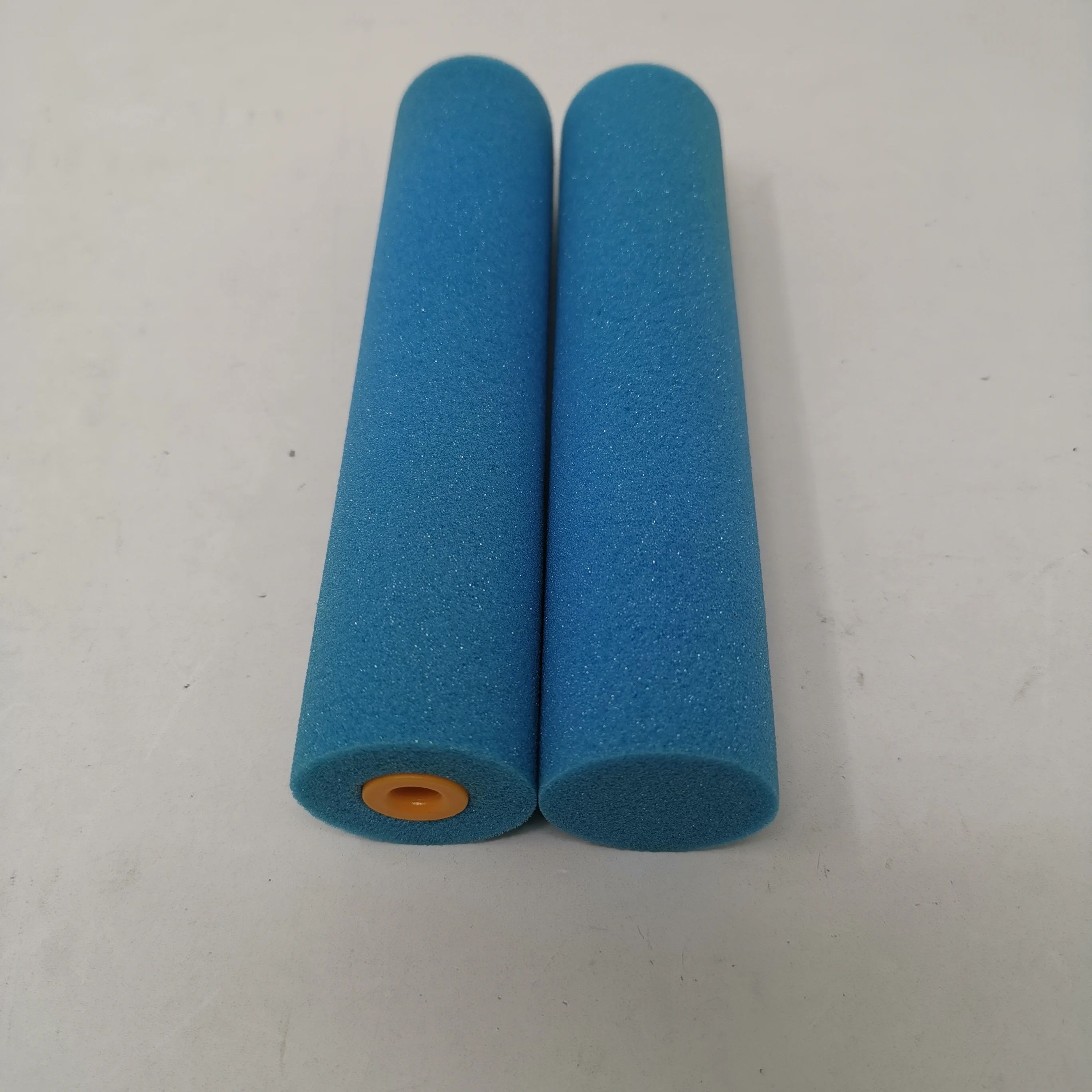 6 Inch Blue Color Mini Roller Water Based High Density Two Flat Ends