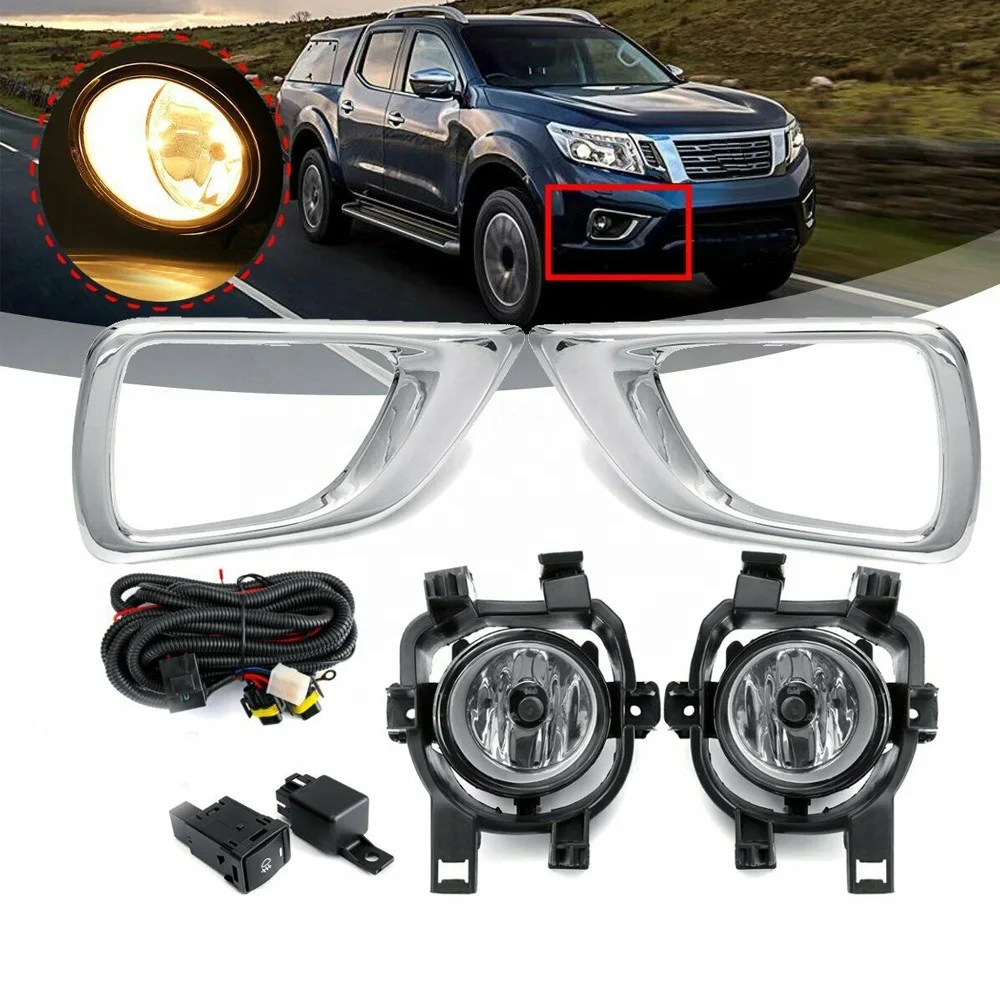 Auto Car Fog Lamp Light kits Fit For Nissan Navara Frontier NP300 Pickup 622574KH0A / 622564KH0A