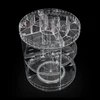High Quality 360 Degree Rotating PS Plastic Makeup Storage Organizer Cosmetic Storage Box