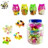 Bottled Owl Custom Fruit Hard Compressed Whistle Soft Gummy Jelly Assorted Candy