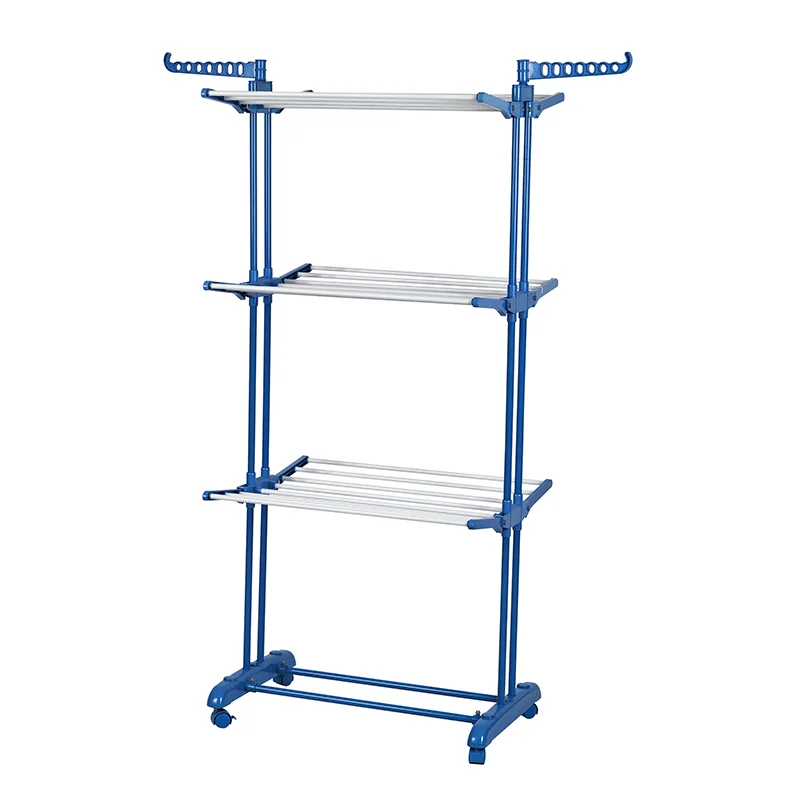 Heavy Duty Gullwing Clothes Dryer Rack Foldable Steel Clothing Drying