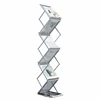 a4 size aluminum frame magazine exhibition display brochure display stand folding catalog holder brochure stand