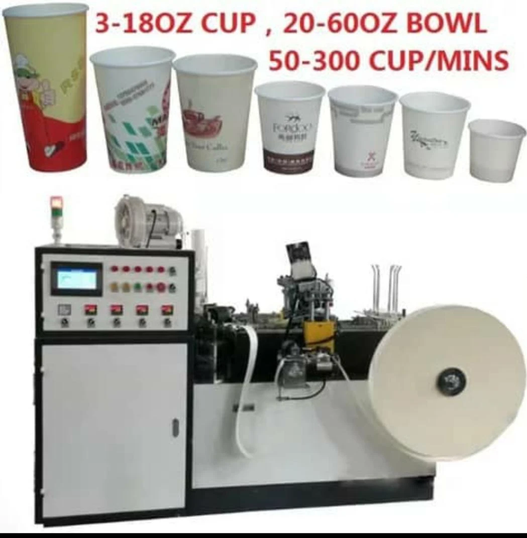 6kw High Speed Fully Automatic One Time Paper Cup Machine Prices India