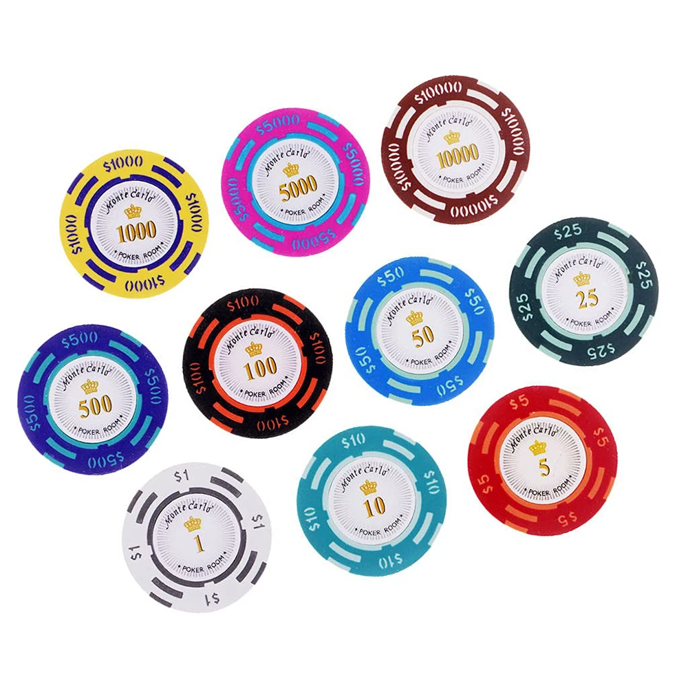 Premium Poker Chips Heavyweight 14 Gram Clay Casino Poker Chips - Buy ...