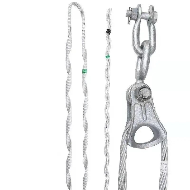 Guy Grip Dead End Clamp Preformed Tension Clamp Armor Rods With Thimble