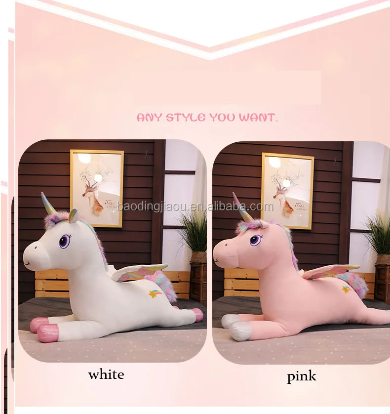 Factory Wholesale Custom Unicorn Plush Toy Unicorn Stuffed Animal Plush