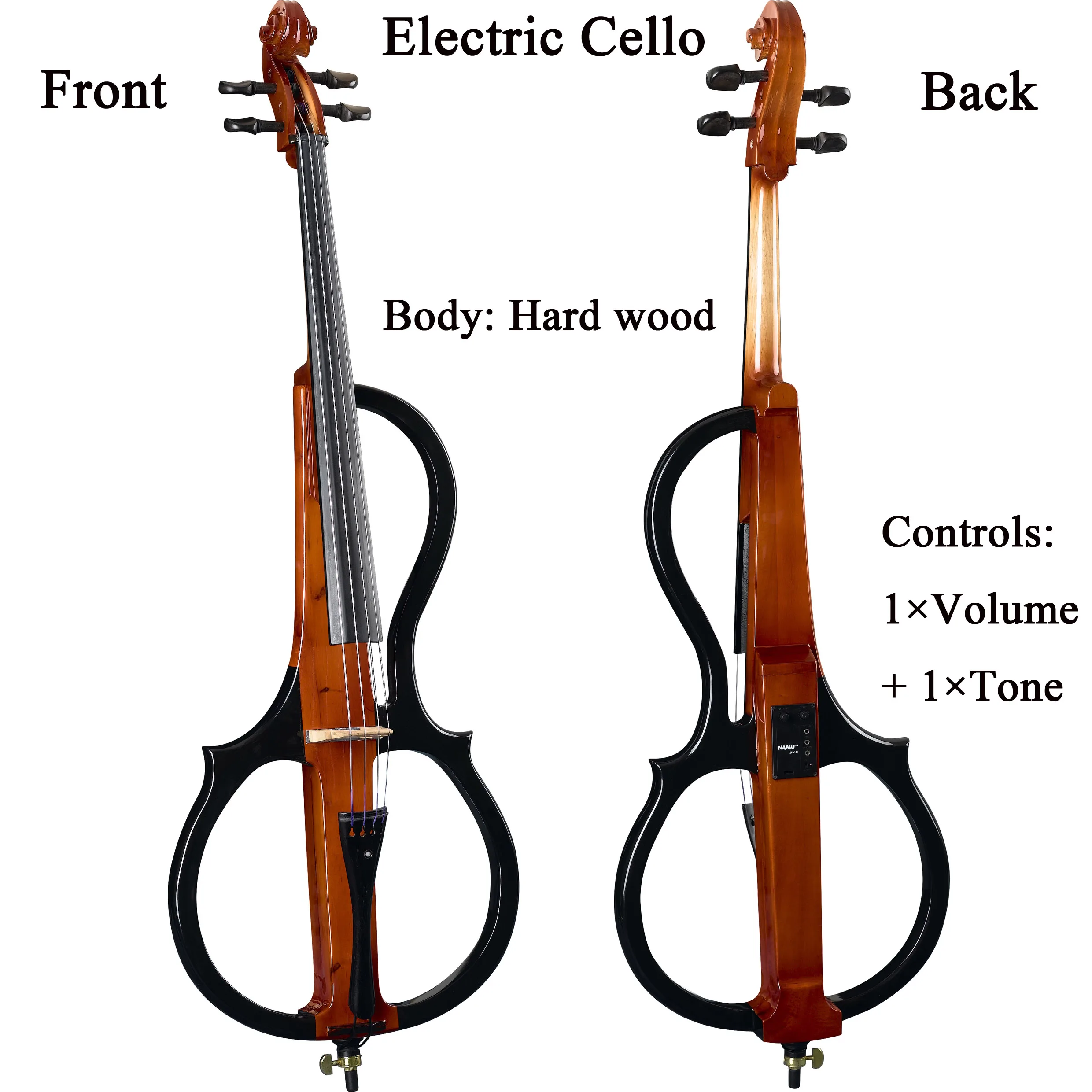 Wholesale Professional handmade cellol high quality electric cello