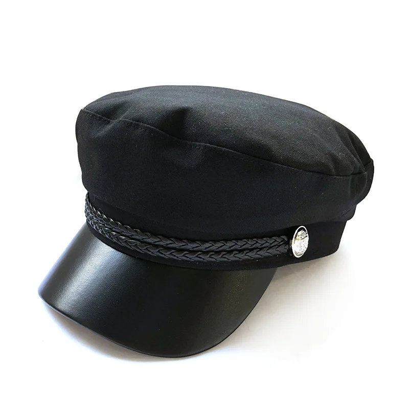 womens black cadet hat