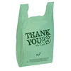 Manufacturer Custom Printed 20 Microns Epi Oxo Biodegradable Compostable Recycling Retail Shopping Carrier Plastic Tshirt Bags