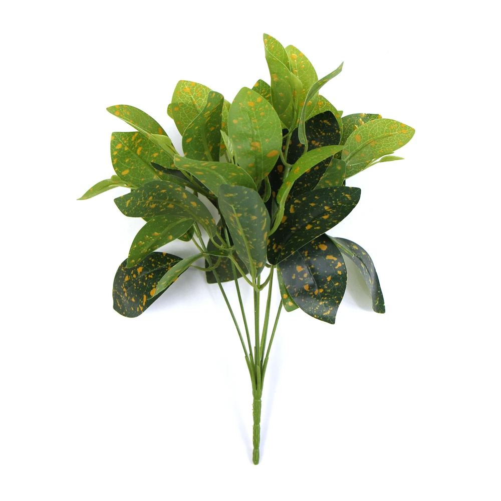 high quality artificial green plants branches leaves for home