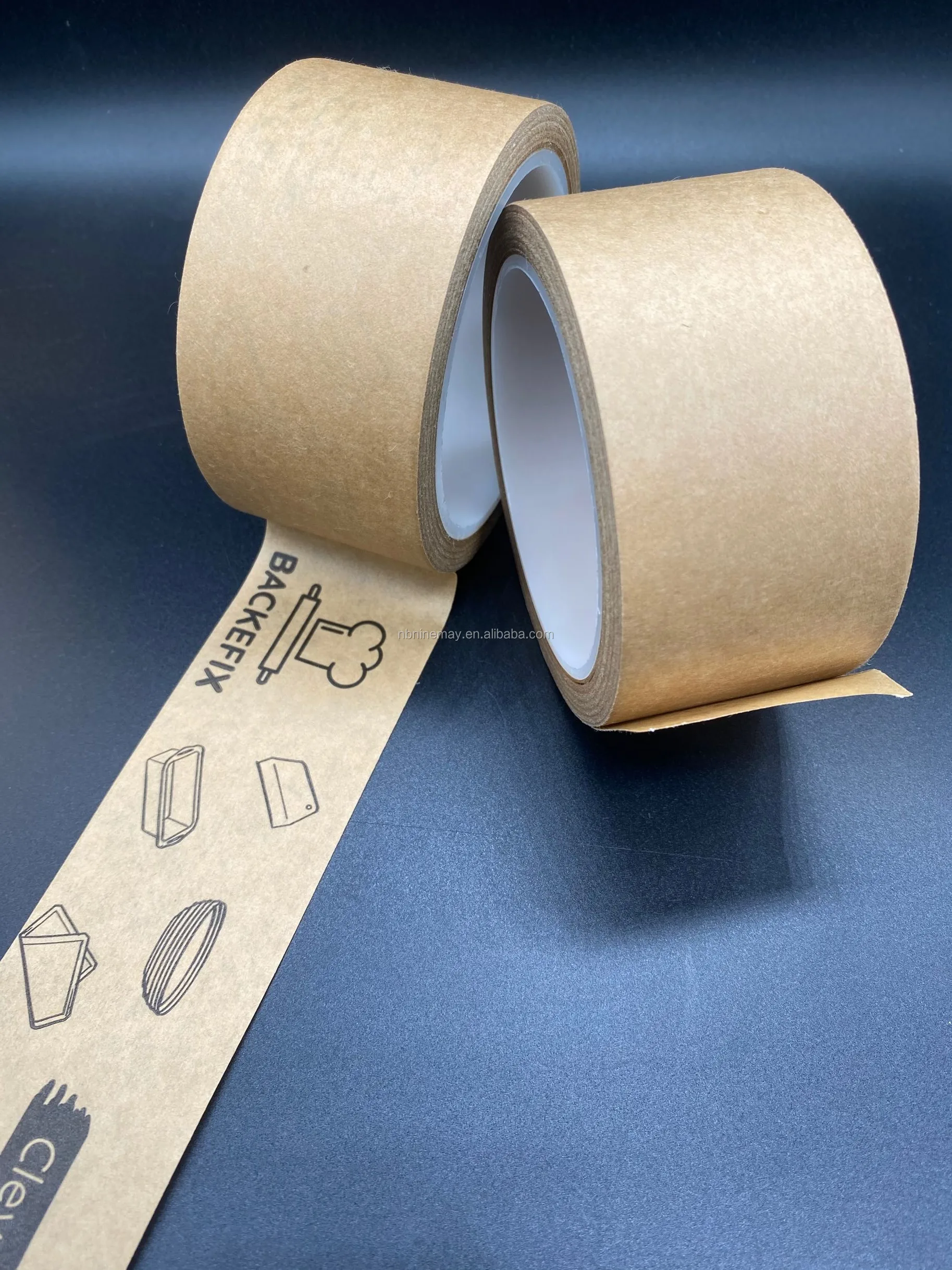 Reinforced Gummed Kraft Paper Packing Tape Self Adhesive Picture Frame