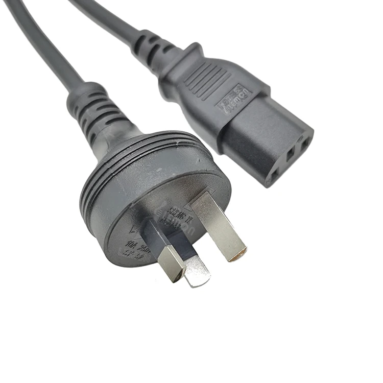 澳大利亚 ac 电源线 250v 10a 1.8m 3pin 电力电缆