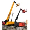 32 meter high lift articulated boom work platform