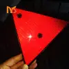 High intensity plastic automotive warning trianges reflector with strong glue