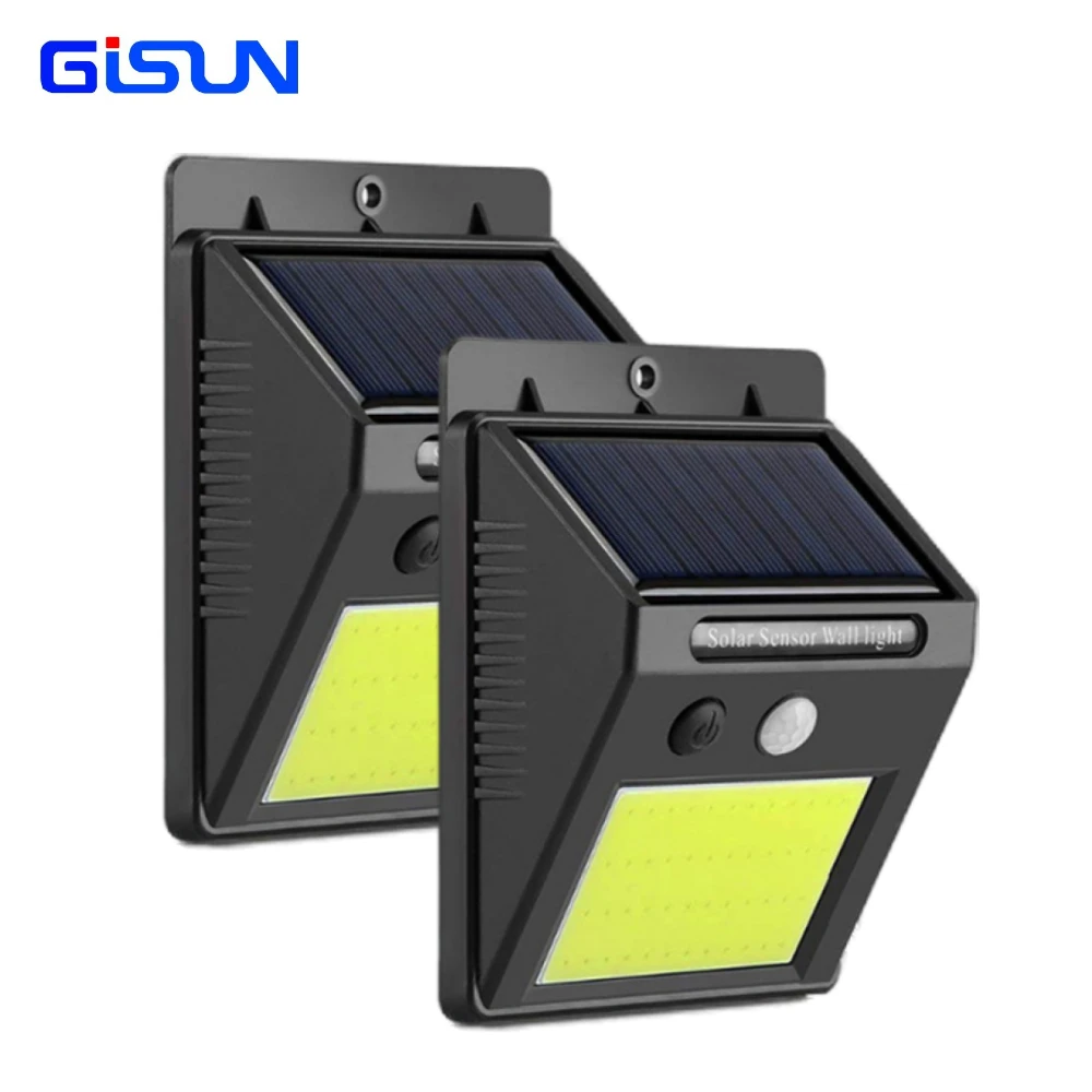 solar wall lamp with motion sensor