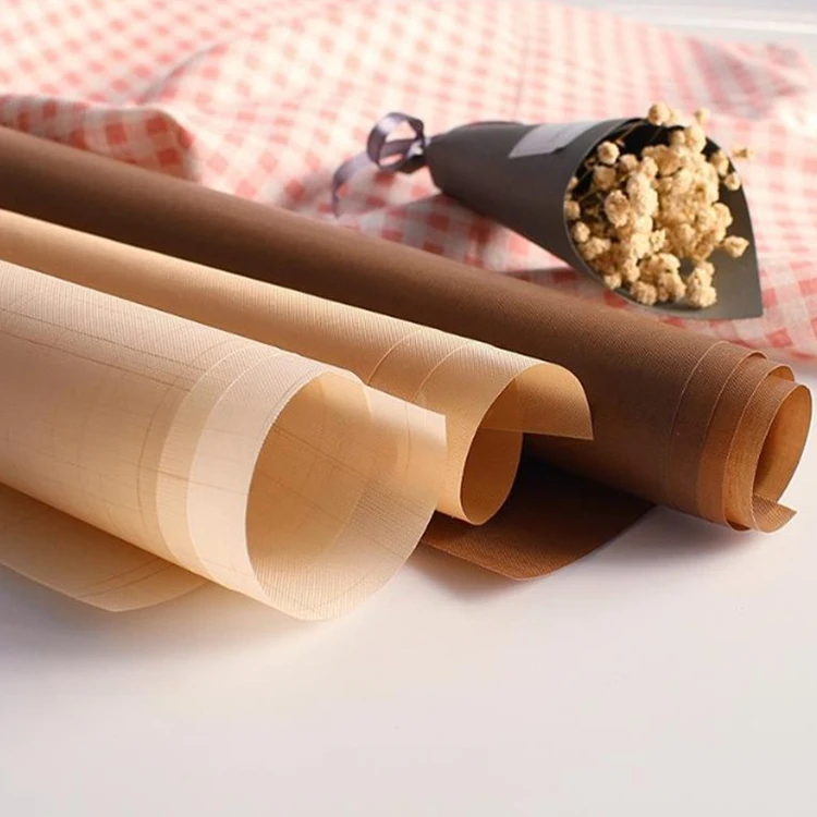 Nonstick Permanent Baking Foil /liner 33x40cm,Ptfe Coated For Low