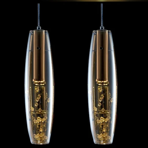 Personality Kitchen Pendant Light Glass Cup Luxury Ceiling Led Pendant