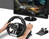 PXN-V3II Promotion USB 180 degree PS3 gaming steering wheel, Wired PS3 Racing Game Controller with Dual Pedals