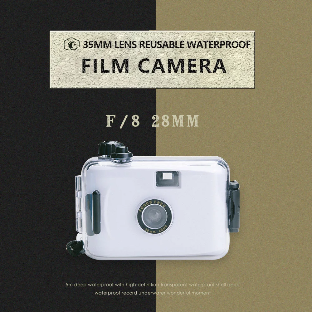 Non Disposable Film Camera Quicksnap Waterproof Reusable 35mm Film