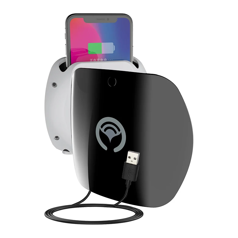 
15w usb pocket type fast qi wireless car charger 