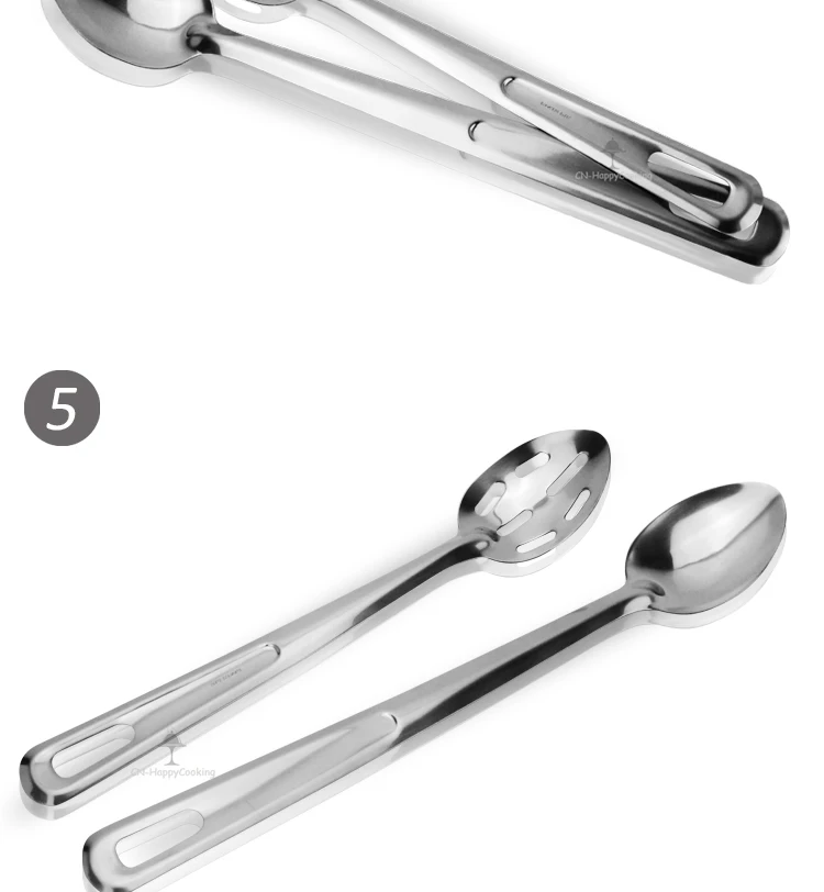 High quality Stainless Steel Slotted Spoon Serving Spoon set