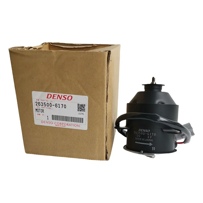 Denso Premium Quality Japan Cooling Fan Motor 263500-6170 for