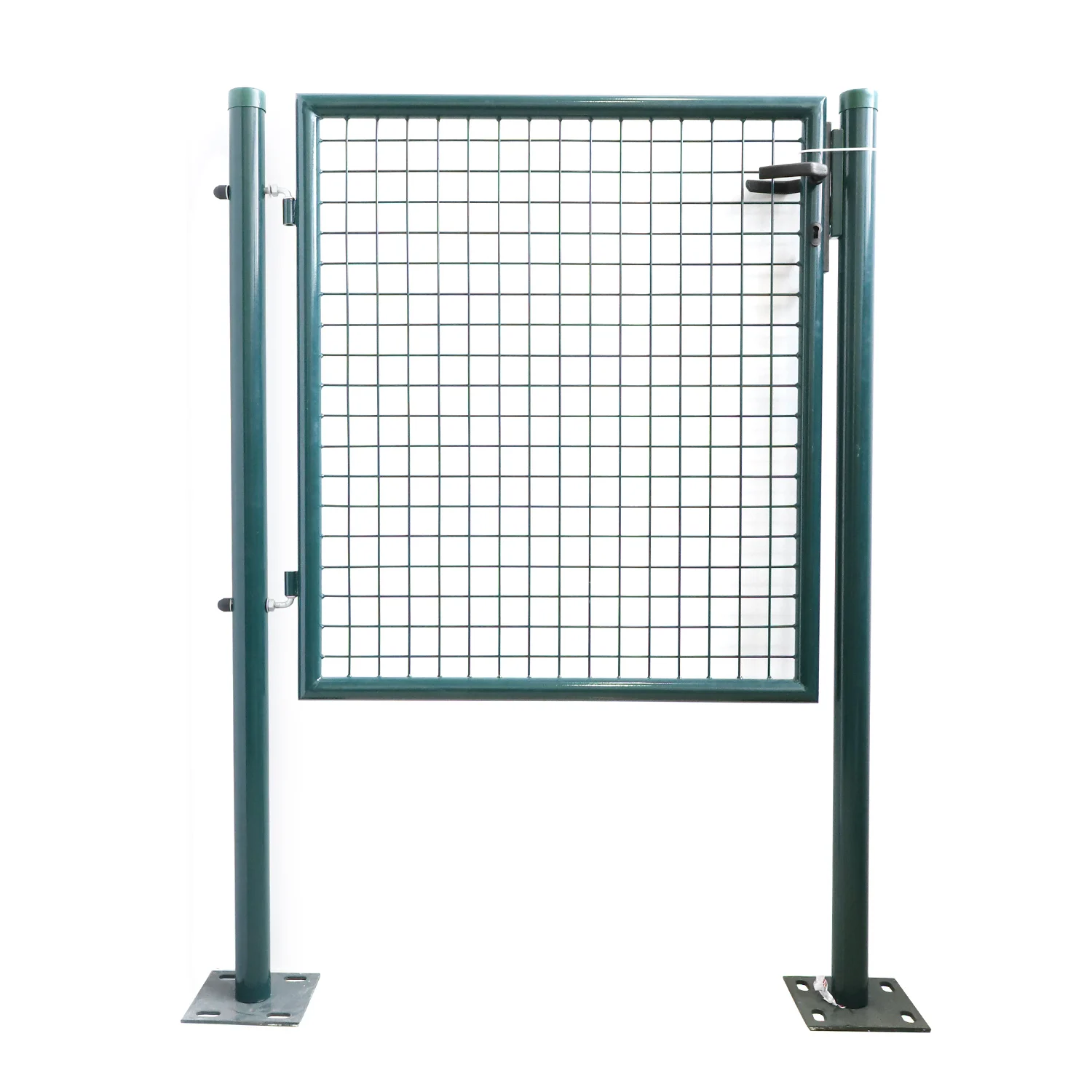 1m Height Green Home Yard Wire Mesh Decorative Metal Garden Gate With Safety Lock Buy