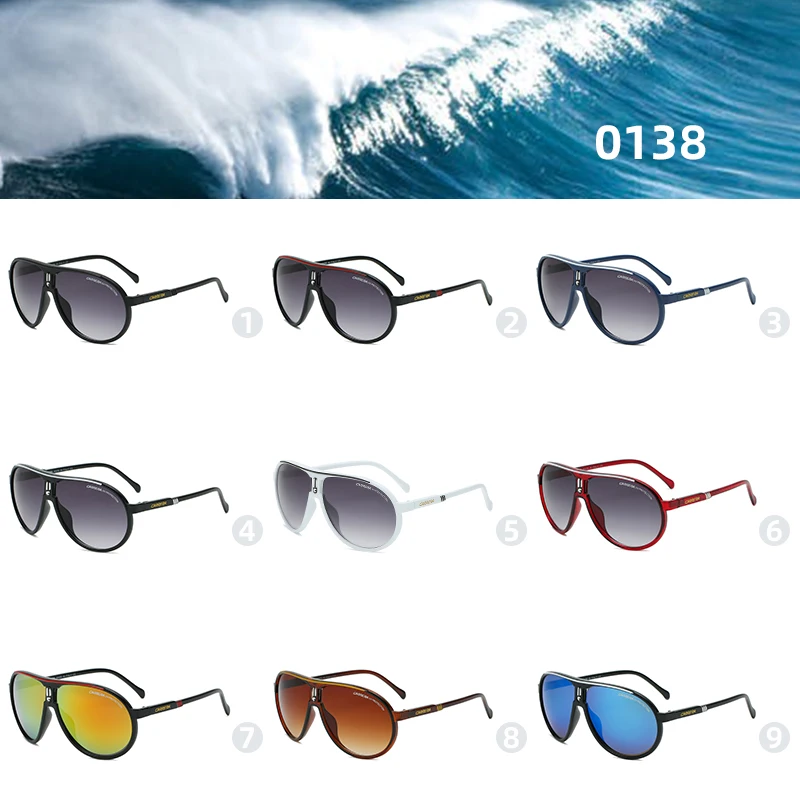 Hot Sale Men Sports Sun Glasses 9 Colors Plastic Frame Cycling Glasses Cool Outdoor Sunglasses Wholesale
