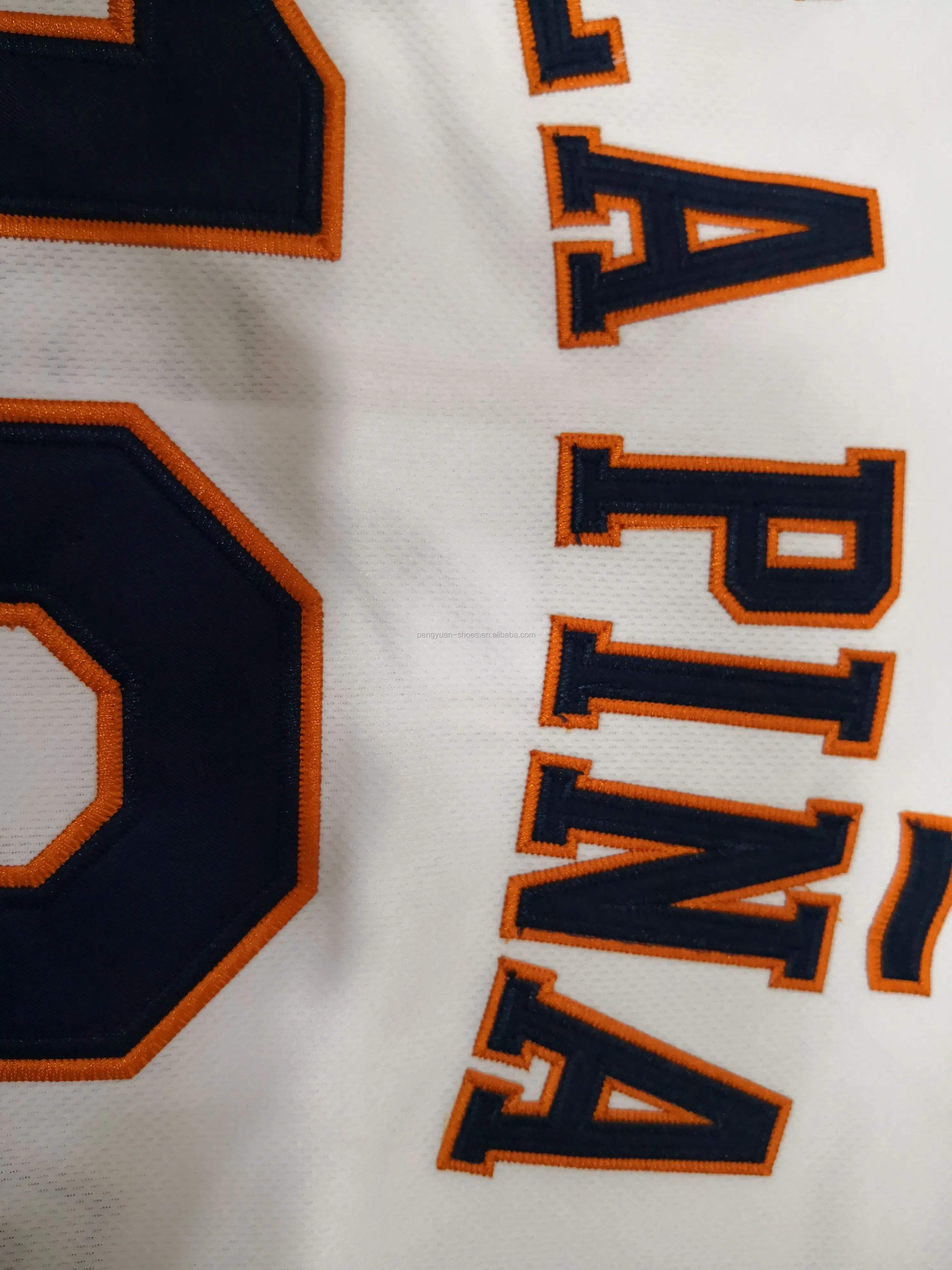 Personalized Astros Baseball Jersey - Orange Stitch - Pullama