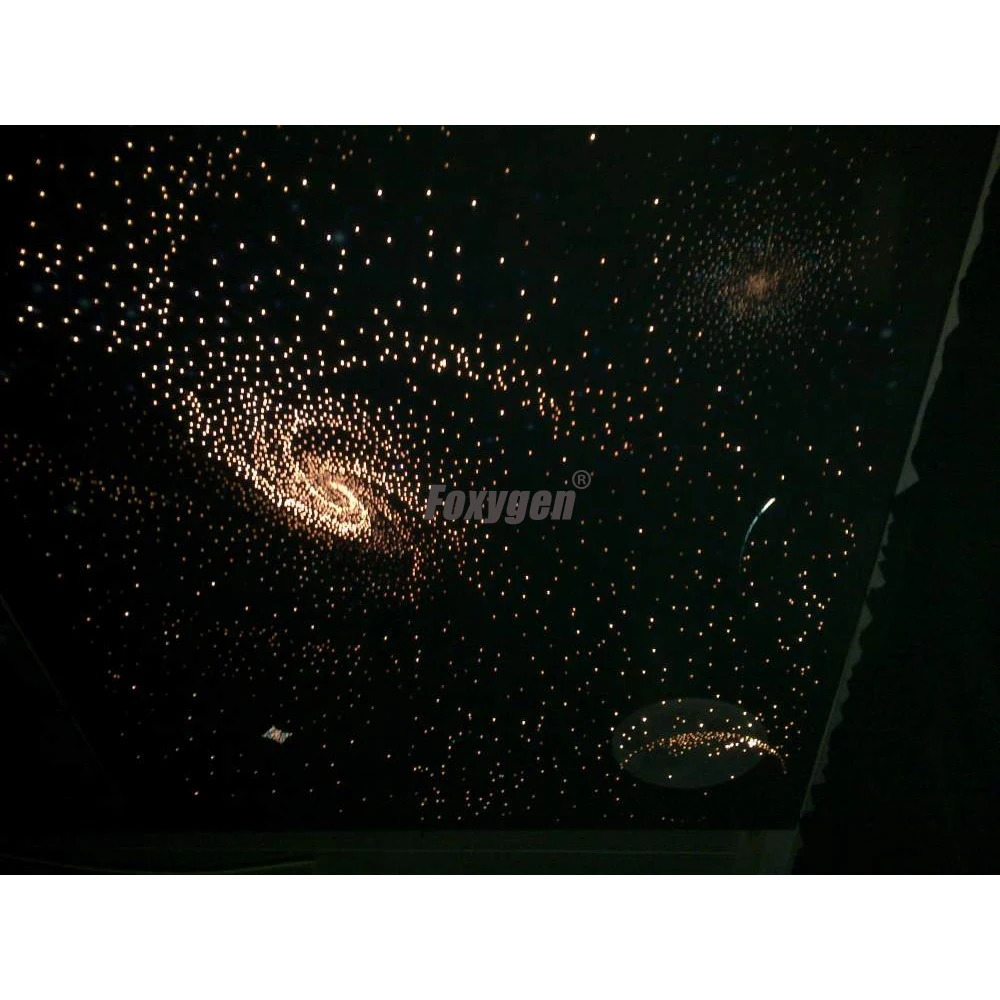 PVC plastic decorative raw material bed room decor stretch star ceiling film design 