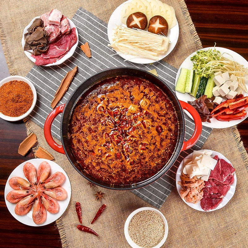 Tianchu 500g Halal Instant Steamboat Butter Hot Pot Seasoning Spicy