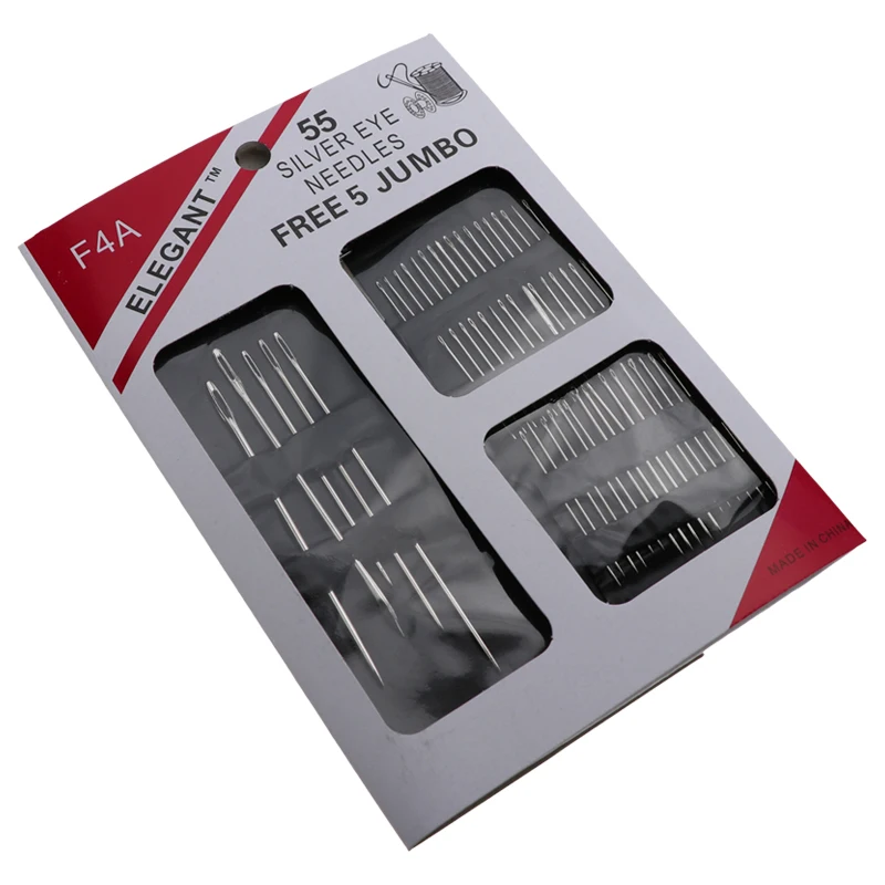 High Quality 55 Pieces Handy Sewing Needles for Clothes Making