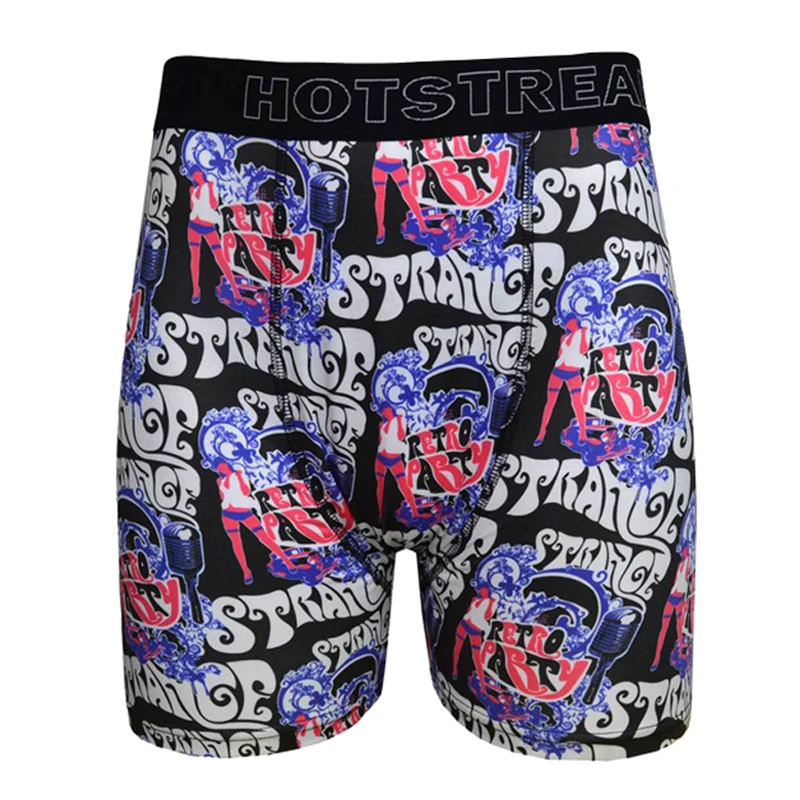 Custom Sublimation Underwear Boxer Blank Polyester Long Leg Men Briefs ...