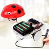 Self Assmebled Beetle DIY Building Toy Set Follow Induction Line Robot Kit Educational Learning Science STEM Toy for Kids