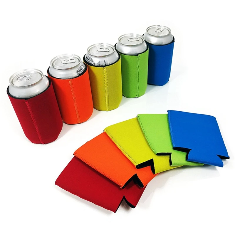 Wholesale new style fabrics neoprene glass bottle beer can cooler cover