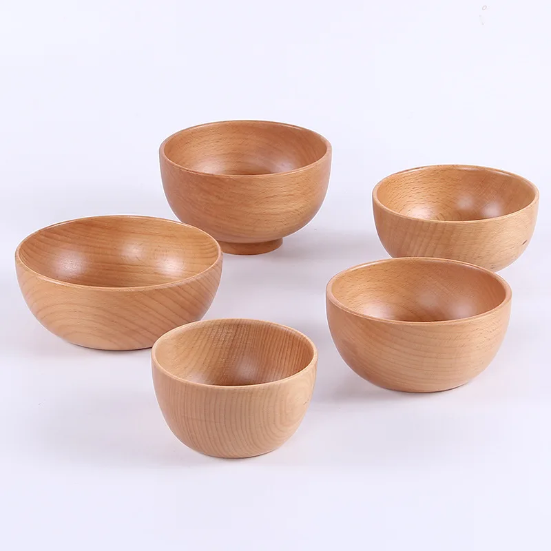 Wholesale Organic Bowl 100 Natural Round Salad Bowl Bamboo Wooden Bowls Buy Wooden Bowl