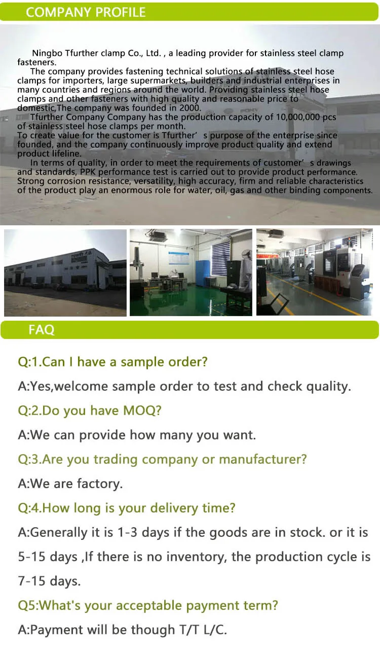 High Quality Color Spring Pipe Clamp For Automobile Special Pipe Clamp