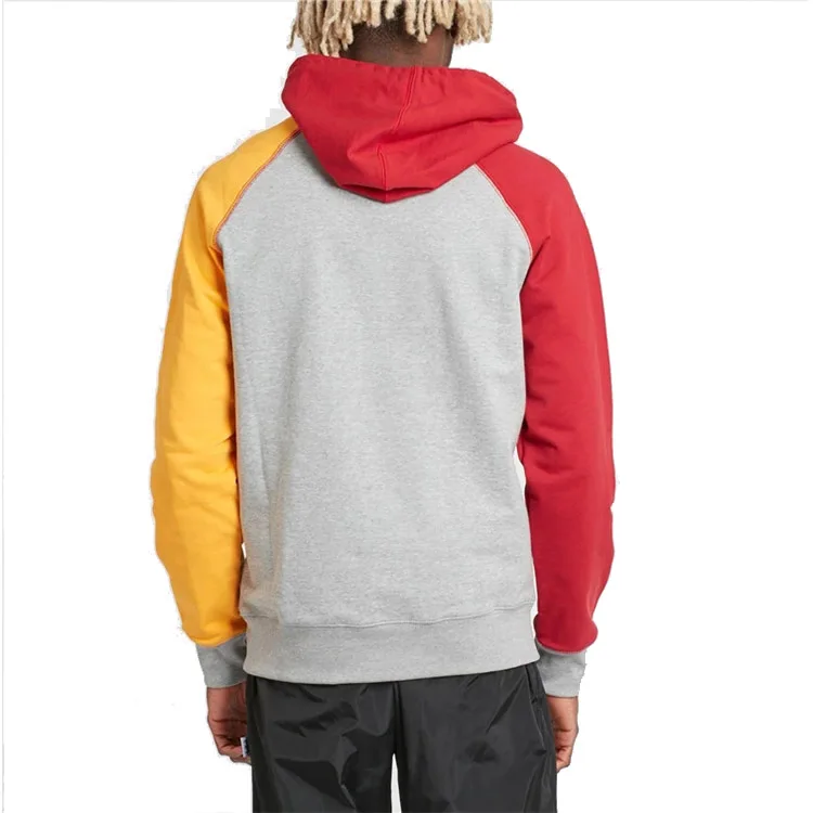 champion colorblock moletom com capuz sweatshirt