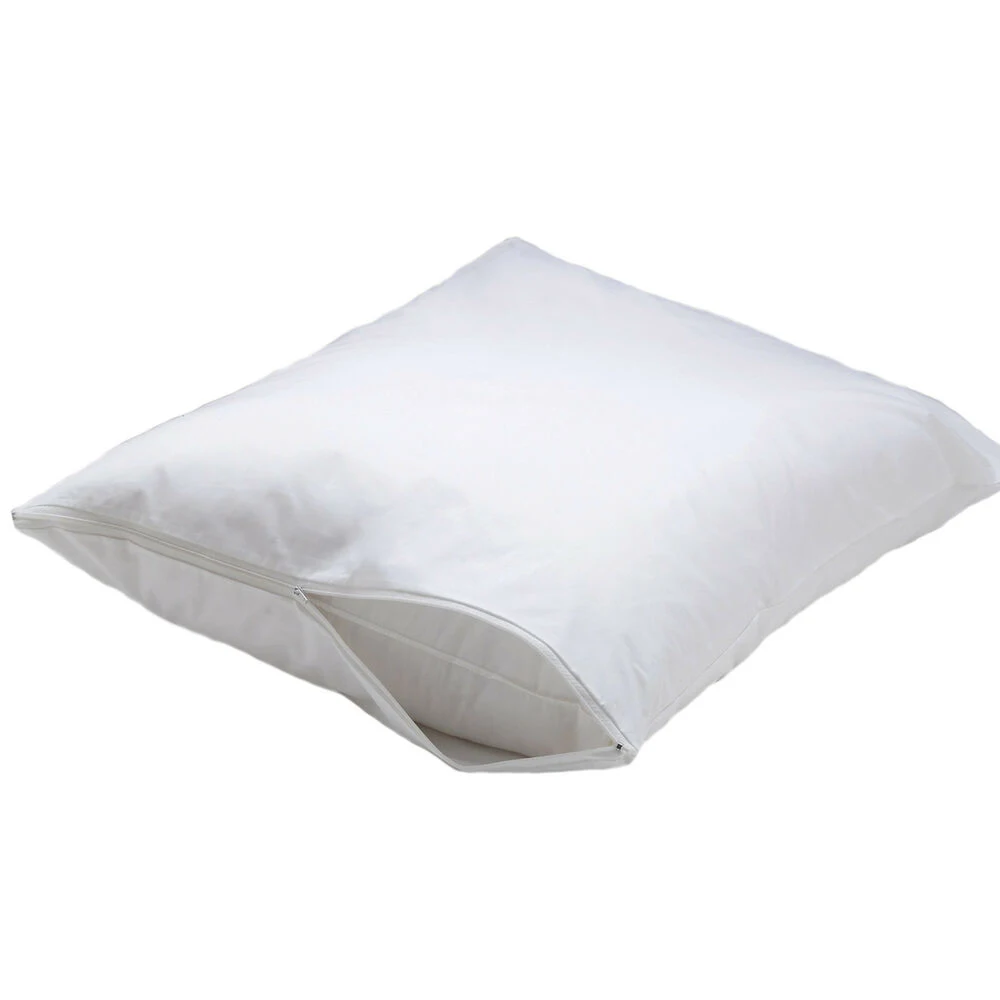 White Plain 100 Cotton Pillow Case Cover With Invisible Zipper Buy