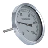 HF Industrial 0-120 Celsius Dial Bimetal Pipe Spring Thermometer