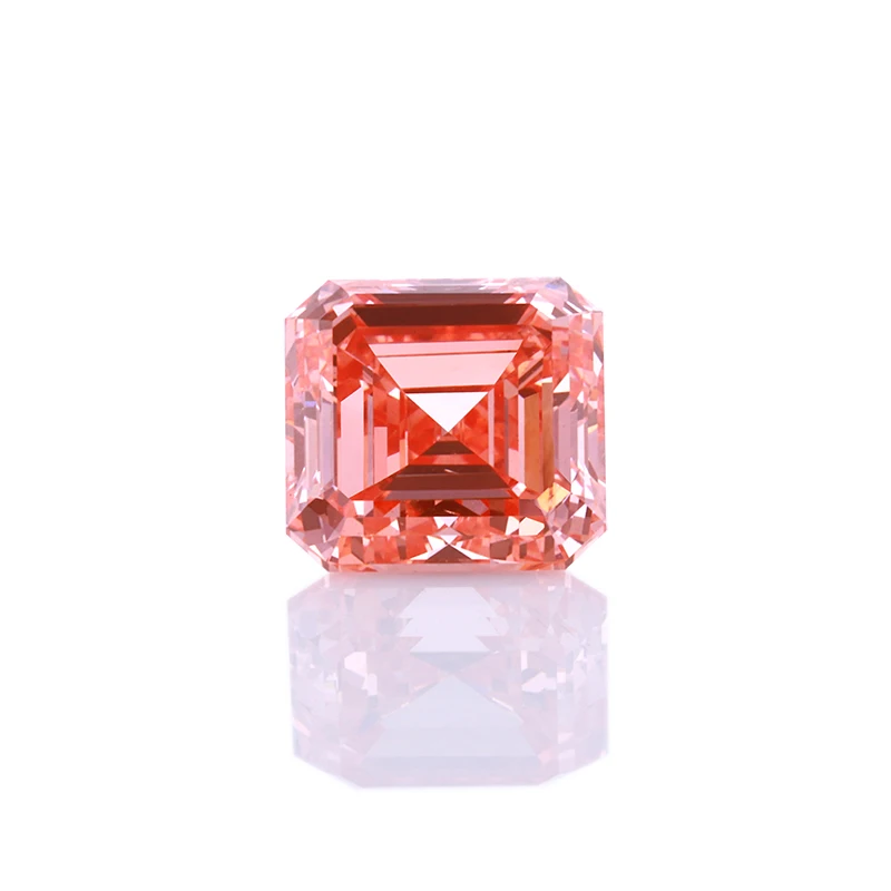 Asscher cut pink diamond deals
