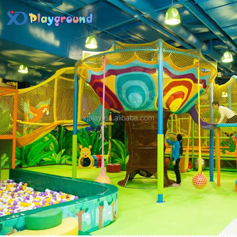 Children Play Area Equipment Interactive Playground Castle Playground