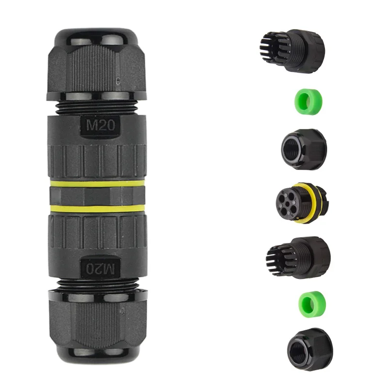Outdoor Waterproof Electrical Wiring Cable Connectors for Led Lighting
