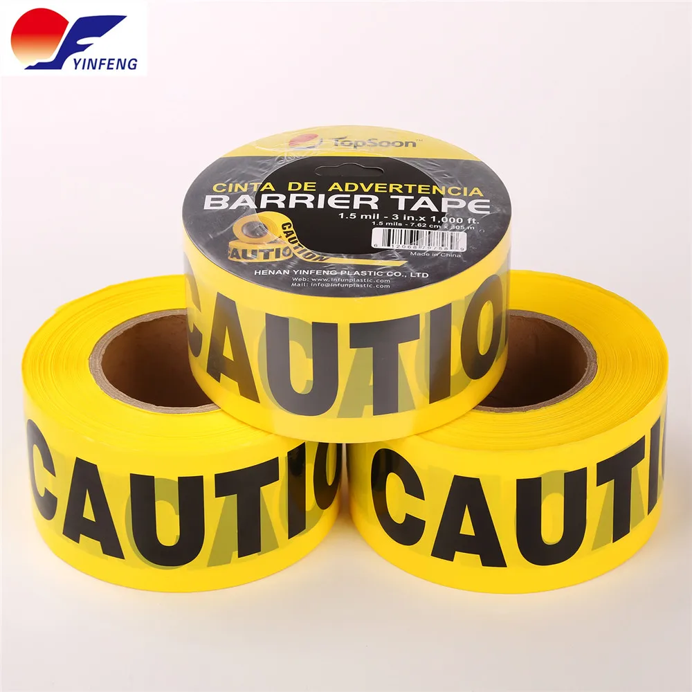 High Quality Tear Resistant Pe Orange Site Barricade Warning Tape Buy Barricade Tape,Orange