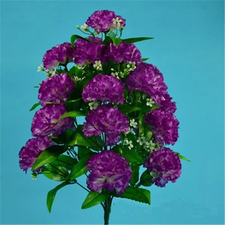 24 Heads Artificial Carnation Flower Buy Artificial Carnation