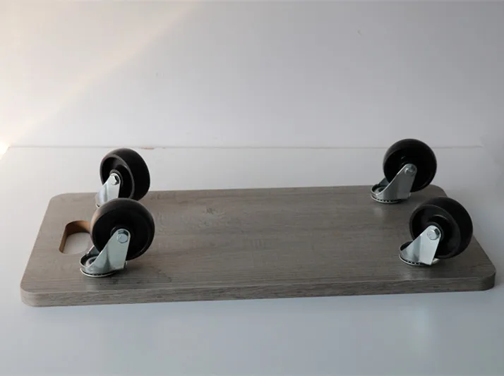 Wooden Trolleys Plywood Dolly Trolley With Wood Grain Melamine Buy