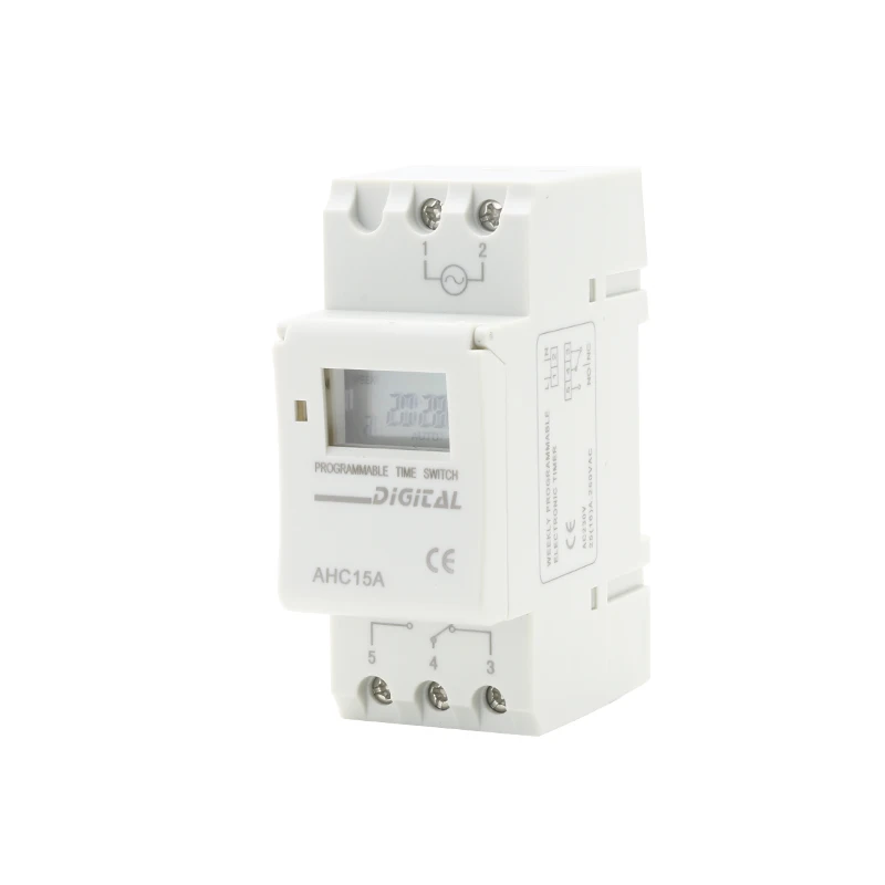 AHC15A THC15A Digital Time Switch Ac/dc 12v 24v 220v 240v 24-hours LCD ...