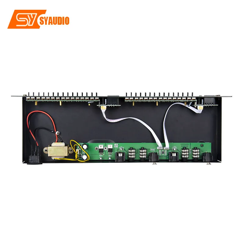Professional Audio Equalizer 215 Dual 15 Band Graphic Equalizer Power
