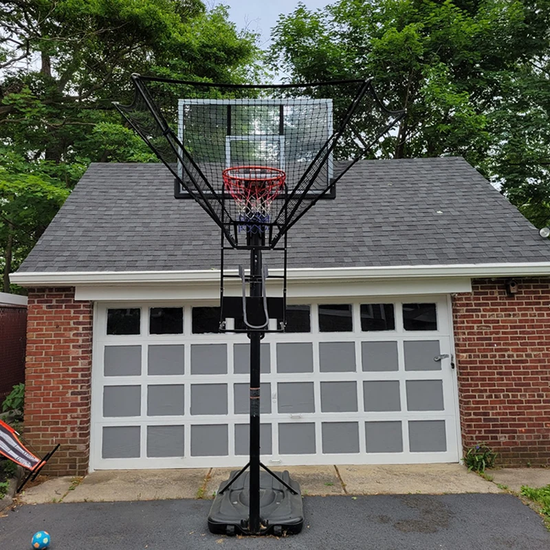 Qbr02 Basketball Rebounder Net Return System Portable Shot Trainer For