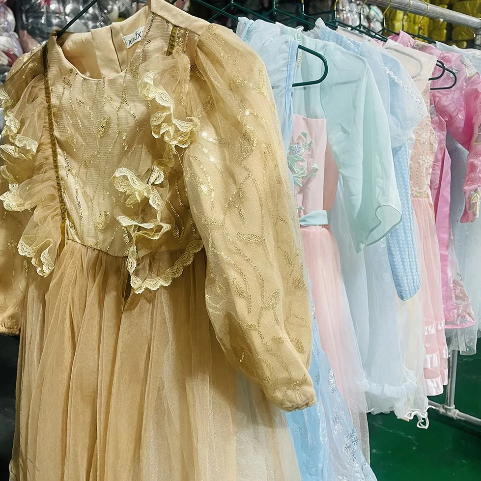 Second Hand Children's Clothing Summer Children's Skirts Manufacturer